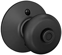 Schlage F40 PLY Door Knob Privacy Lock Matte Black