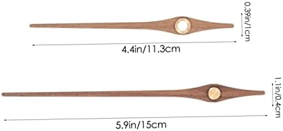 5-Piece Wooden Clock Hands