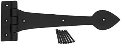 Durability You Can Trust Black Wrought Iron Hinges