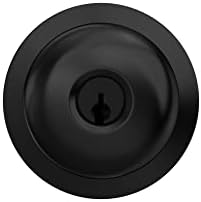 Reliable Schlage Door Knob - Keyed Entry Lock Matte Black