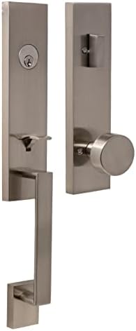 Satin Nickel Entry Handle Set for Your Home