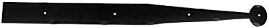 Sturdy Rust-Resistant Wrought Iron Hinge for Gates