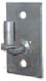 Wall Plate Hinge - 58 Inch Pin
