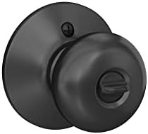 Reliable Schlage Door Knob - Keyed Entry Lock Matte Black