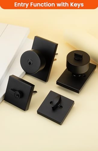 Haidms Black Door Lock Set 10-Pack