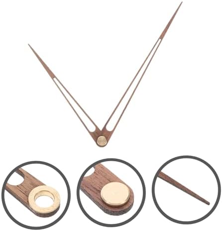 5-Set Wooden Clock Hands Kit