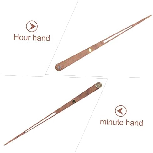 Large Wooden Wall Clock Hands