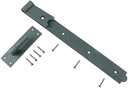 Sturdy Wrought Iron Offset Pintle Hinge 19 4-Pack