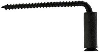 Renovators Supply 6-Piece Black Wrought Iron Gate Hinges