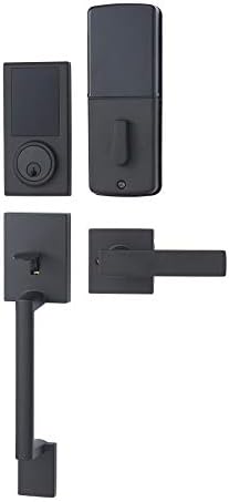 Secure Entry with Touchscreen Door Keypad Lock Handleset