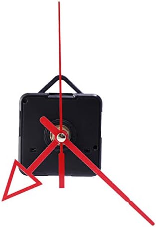 Red Clock Movement Mechanism Kit for Clock Repair and Replacement