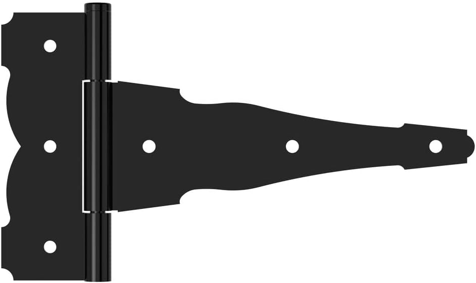 National Hardware Black T-Hinge Decorative 10 Pack of 1