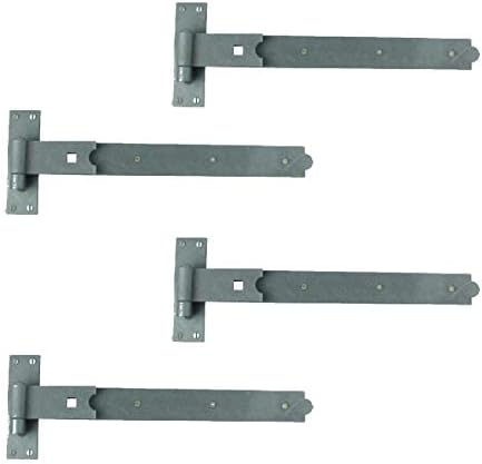 Sturdy Wrought Iron Offset Pintle Hinge 19 4-Pack