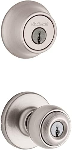 Simple Setup Door Knob Deadbolt Combo for Exterior Doors