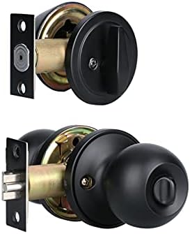 Secure Front Door Lock Set for Exterior Doors