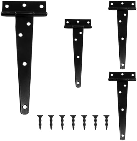 Premium 4-Pack 6 Hinges for Barn Doors