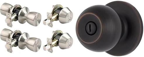 Brinks Secure Door Knob Set - Styles Match Your Home
