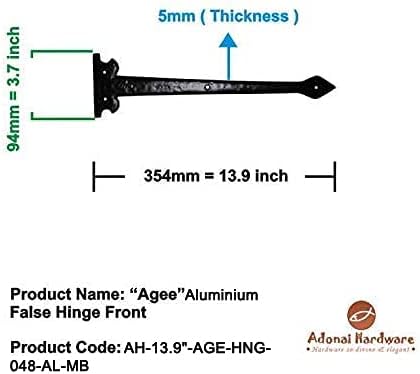 Adonai Hinges for Barn Doors More