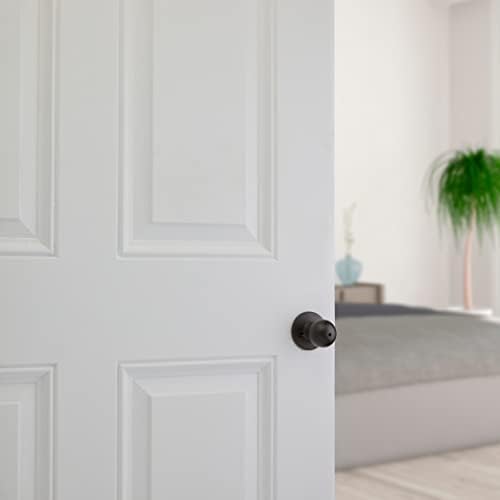 Privacy Door Knob Easy Install for Bathrooms Bedrooms