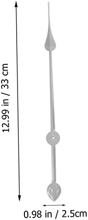 4PCS ALUMINUM CLOCK HANDS NUMERAL ALARM CLOCK REplacement for DIY