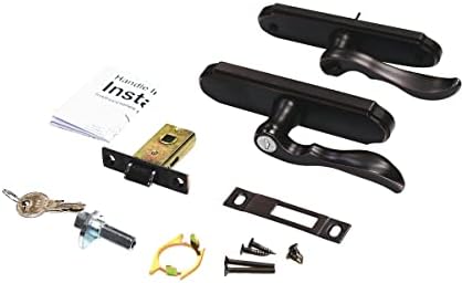 Larson Certified Storm Door M2 mortise handle set bronze
