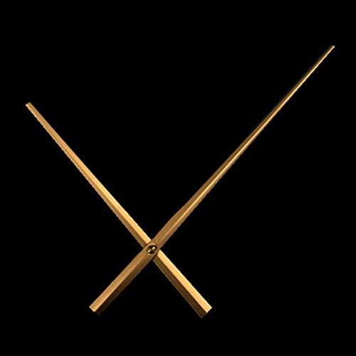 Gold clock hands