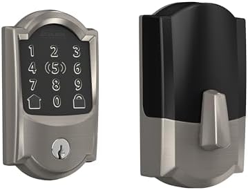 Smart Lock with Alexa Apple HomeKit Keyless Entry WiFi DL-80100 SATIN NICKEL