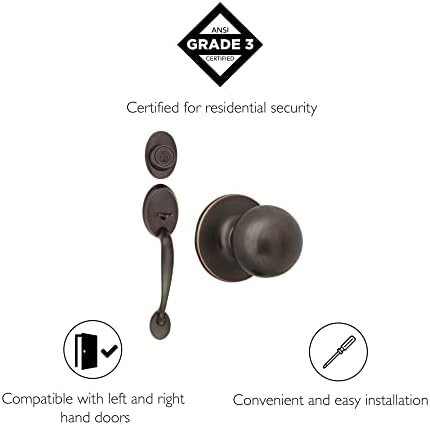 Design House 791681 Coventry Handleset with Oil Rubbed Bronze