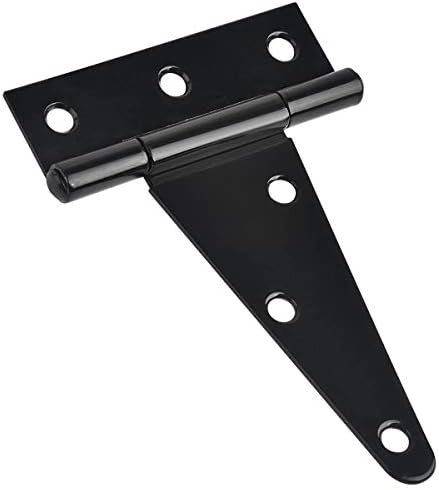 NIDAYE 4Pack 4 Inch T Strap Door Hinges Heavy Duty Shed Gates
