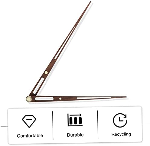 Mikikit Nordic Wooden Wall Clock Hands Replacement Set