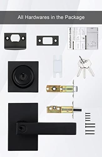 GoldenWarm Door Lock Set with Deadbolt