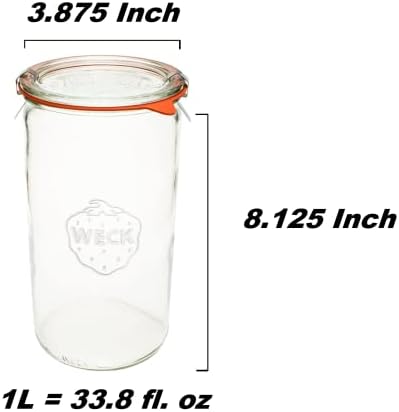 Powerful Preserver - 15L Glass Jar with Airtight Lid