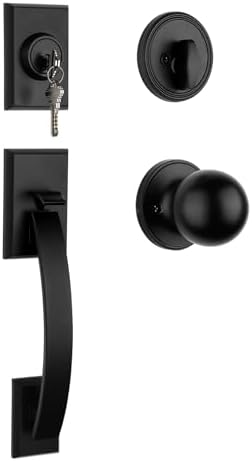 Secure Reliable Front Door handle Set for Entry Door Locks