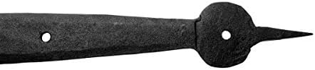 Sturdy Black Pintle Hinges for Colonial Homes