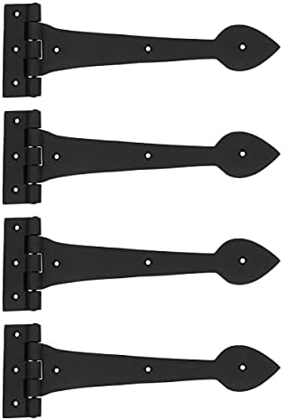 Durability You Can Trust Black Wrought Iron Hinges