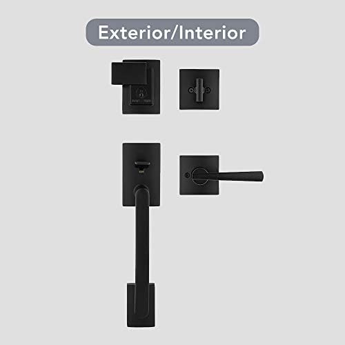 Secure and Modern Front Entry Door Handleset