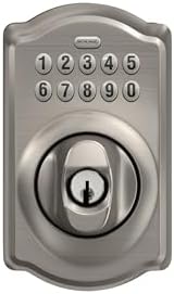 Schlage BE365 V CAM 619 Keyless Entry Keypad for Deadbolt