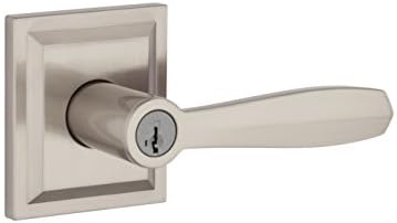 Baldwin Entry Door Reversible Lever with SmartKey and Microban Protection