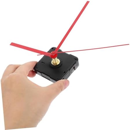 High-Quality Red Extended Screw Mute Clock Mechanism for Clock Hands Replacement