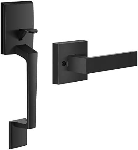 Vo XMude Front Door Handle Set for Exterior Doors