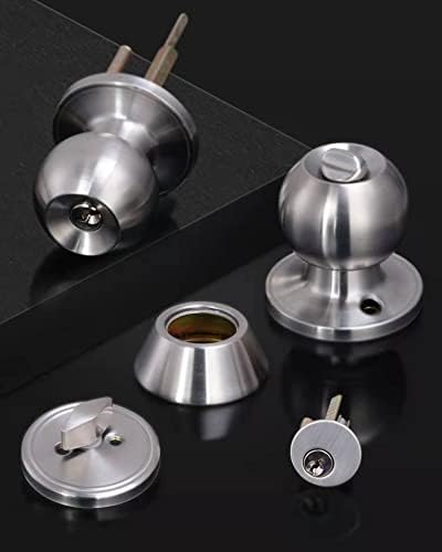 All Keyed Same Entry Door Knob and Single Cylinder Deadbolt Combo Set