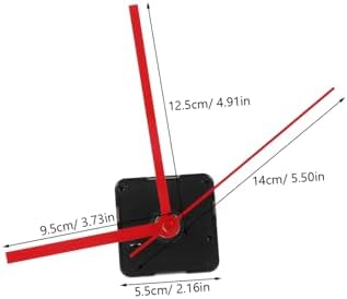 Plastic Clock Hands Kit Precision Style Daily Use