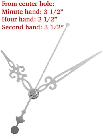 Dhorcas Design Replacement Motor and Hands for Quartz Clock