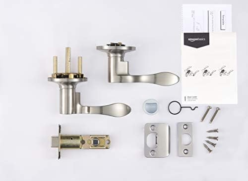 Amazon Basics Shelby Door Lever Passage - 6-Pack