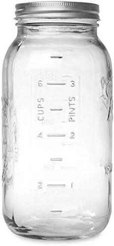 Ball 64oz Wide Mouth Mason Jar Half Gallon