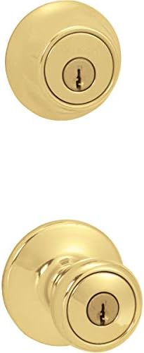 Kwikset 690 Tylo Entry Knob and Single Cylinder Deadbolt Combo
