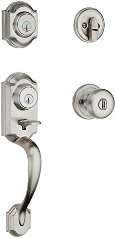 Kwikset Front Door Handle Set with SmartKey Deadbolt Set