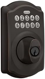 Secure Keyless Deadbolt Aged Bronze