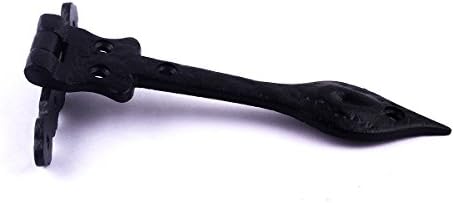Welcome to Home Smooth Operation 6-Inch Painted Wrought Iron Door Hinges