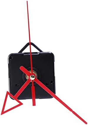 Veemoon Red Clock Hands and Mechanism Kit for DIY